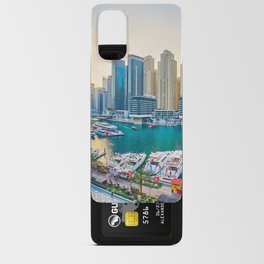 Dubai modern skyscrapers Corniche Android Card Case
