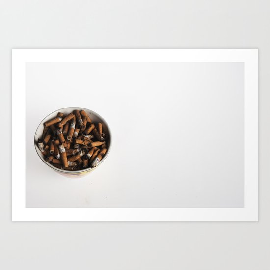 21st century breakfast Art Print