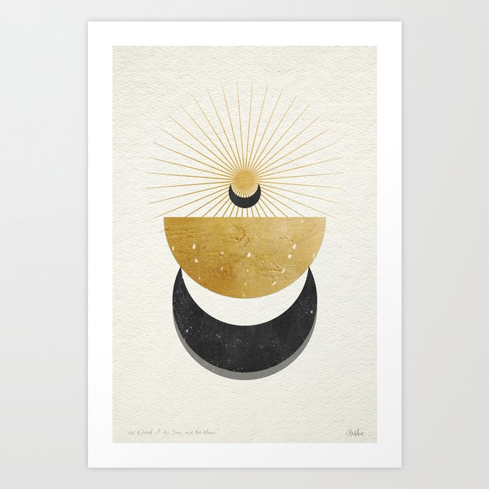 The Ritual of The Sun and The Moon Art Print