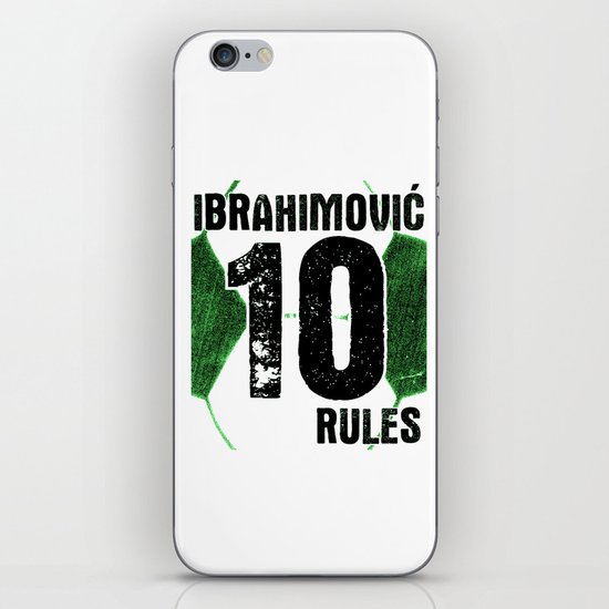 Ibrahimovic 10 Rules iPhone & iPod Skin
