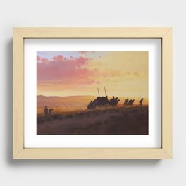 'Faith in Every Footstep' Recessed Framed Print