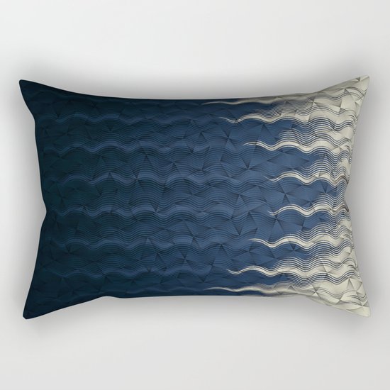 Wave Rectangular Pillow