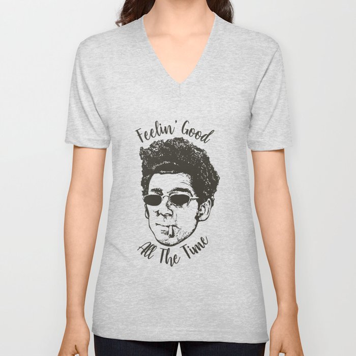 Seinfeld - Kramer V Neck T Shirt
