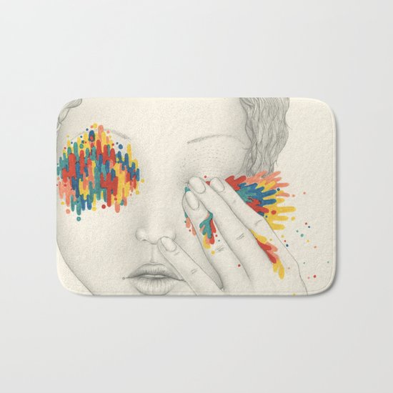 Give Me Your Eyes Bath Mat