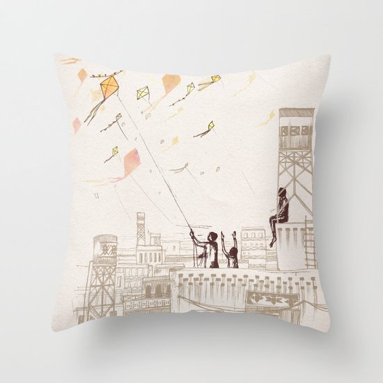Komal Throw Pillow