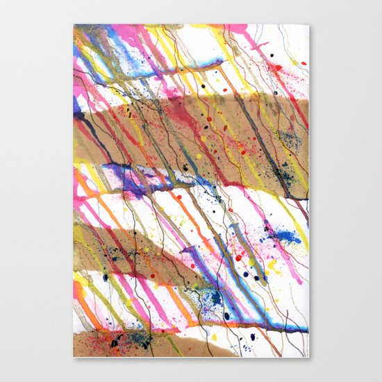 Mood Study (I) - Happy Canvas Print