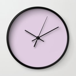 Prosperity Purple Wall Clock