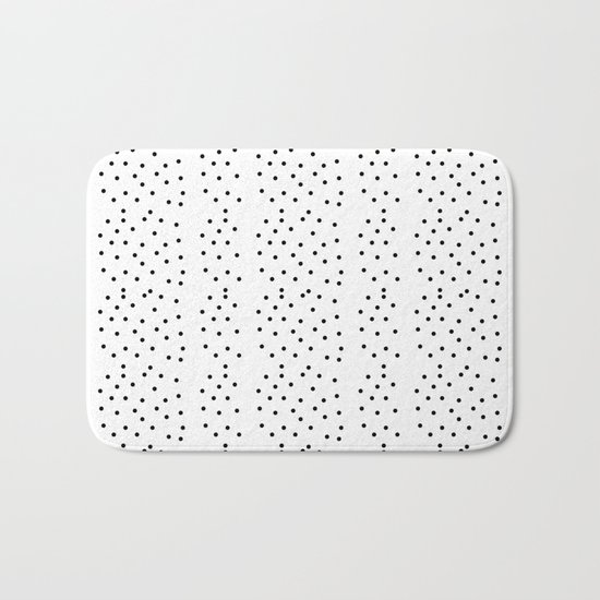 Random Polka ///www.pencilmeinstationery.com Bath Mat