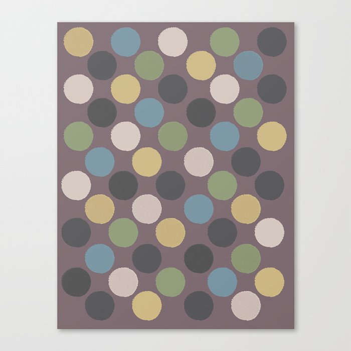 Polka Dots Canvas Print