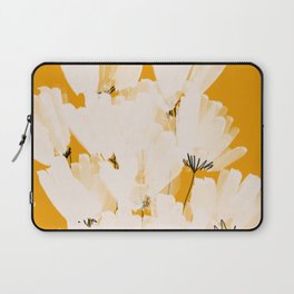 Flowers In Tangerine Laptop Sleeve