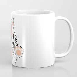 Snowfox - red Coffee Mug