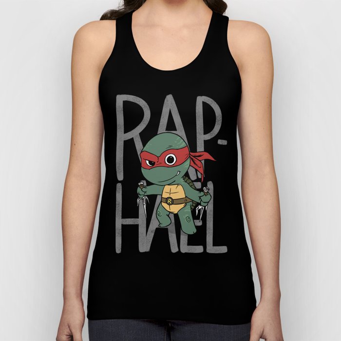 TMNT: Raphael (Cute & Dangerous) V Neck T Shirt by Joseph Wilson