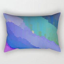 Abstact waterfall Rectangular Pillow