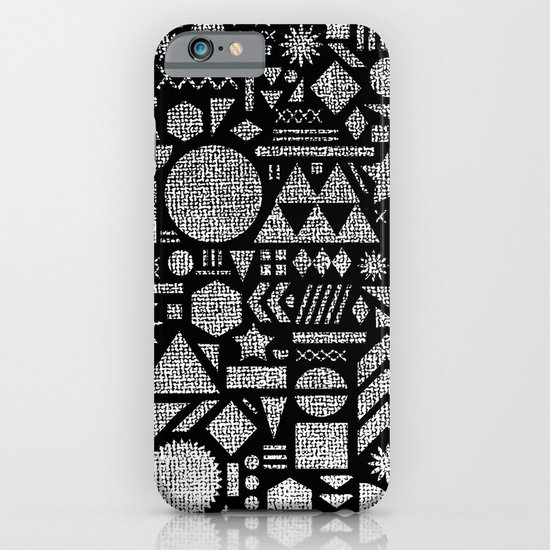 Modern Elements with Black. iPhone & iPod Case