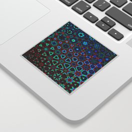 Psychedelic Abstraction Sticker