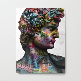 David Metal Print