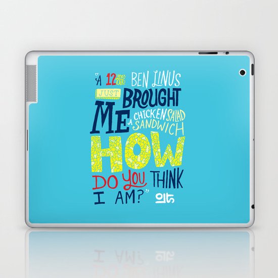 Lost: Chicken Salad Sadwich Laptop & iPad Skin