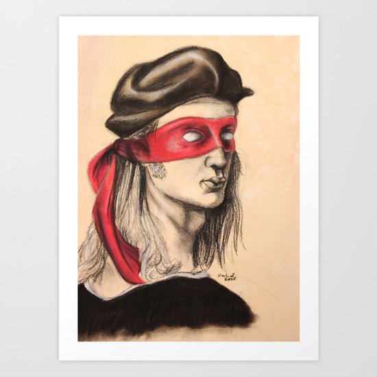Raph TMNT Art Print