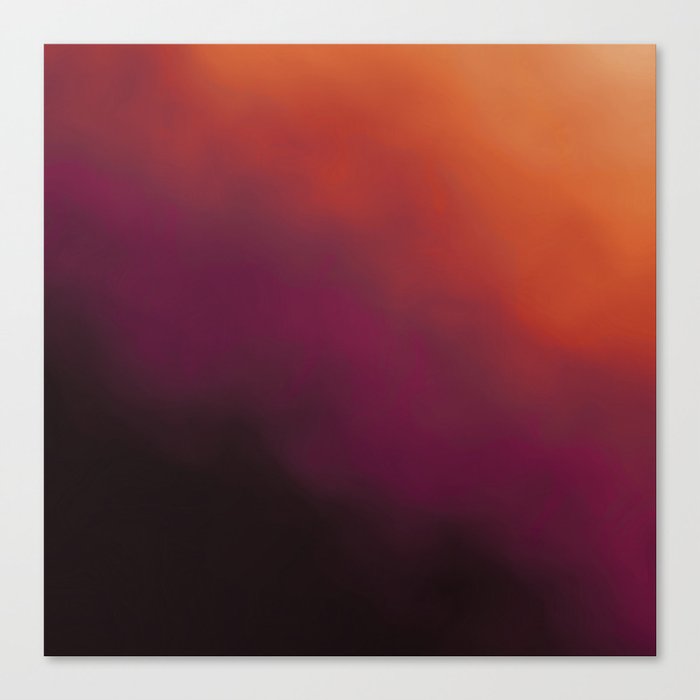 Storm Abstract Print Canvas Print