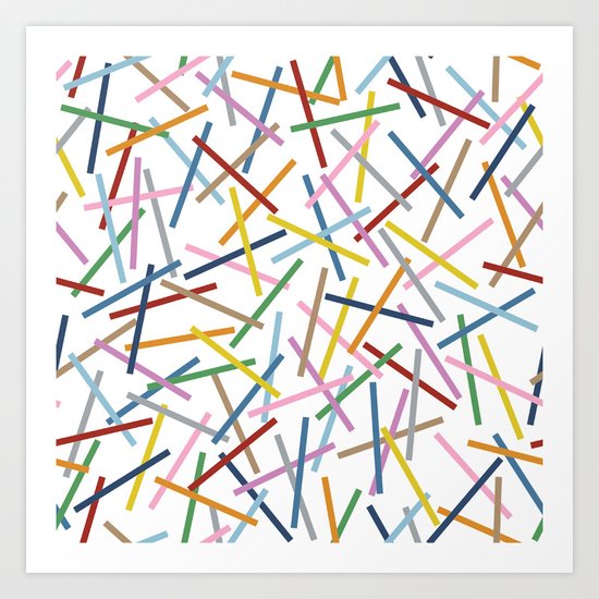 Kerplunk Repeat Art Print