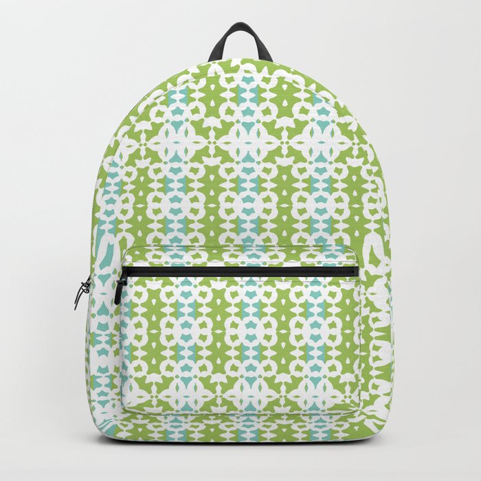 Abstract Fascade Pattern Artwork 02 Color 07 Backpack