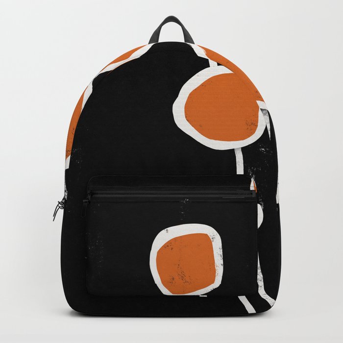 Dandelions - Playful, Modern, Abstract Painting Backpack