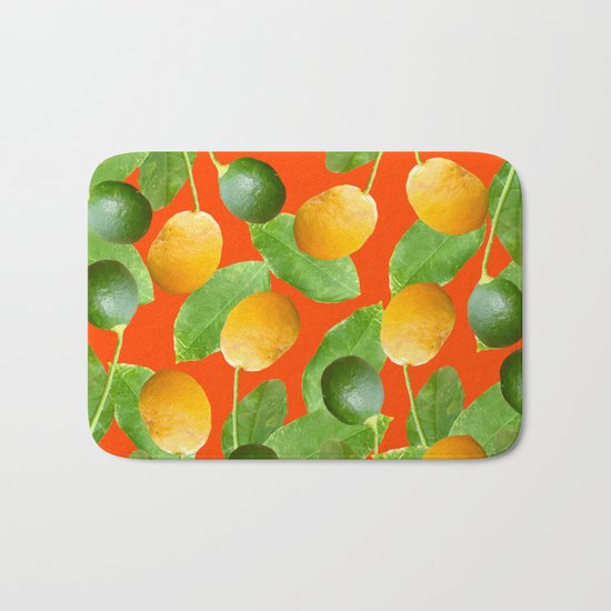 Lemons and Limes Bath Mat