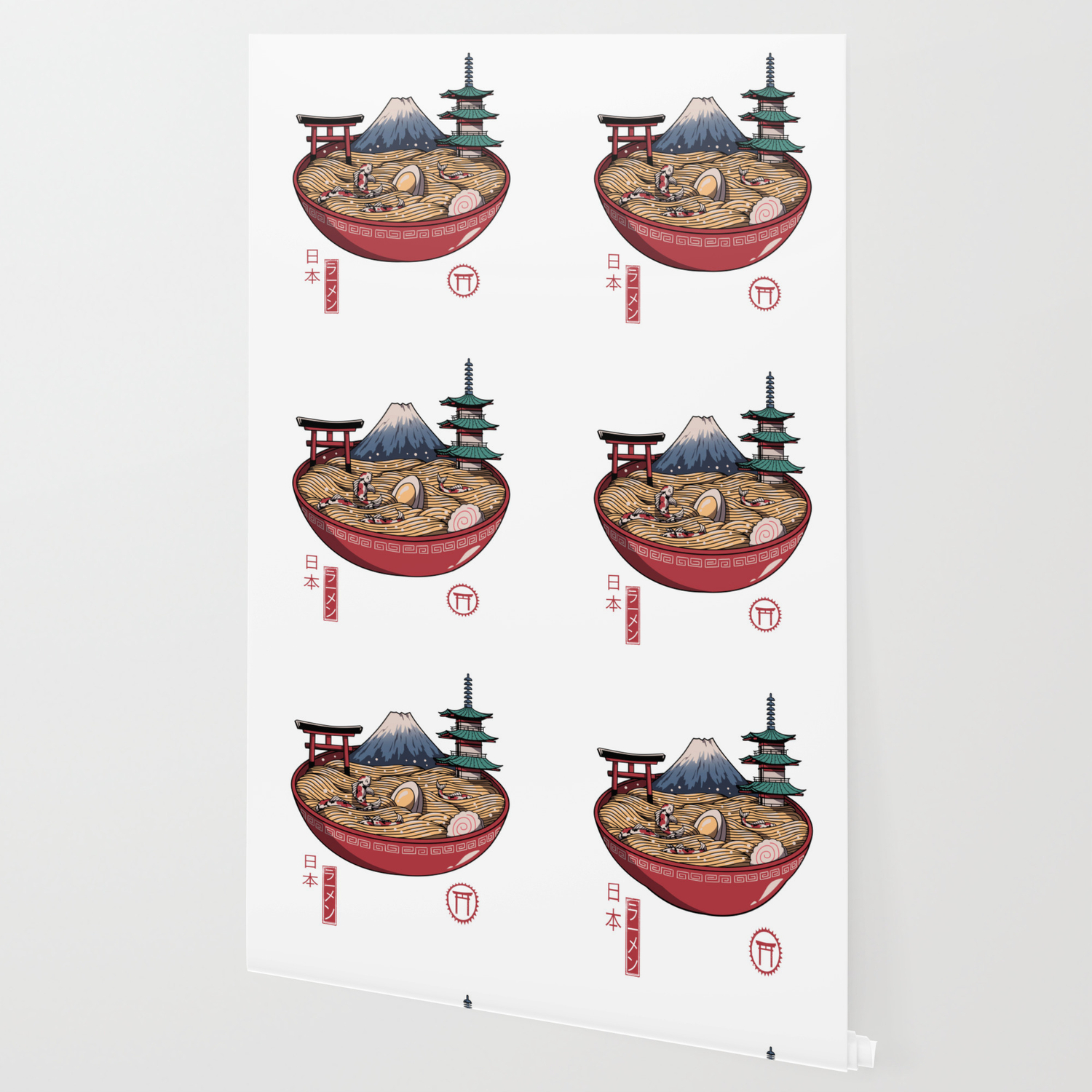 A Japanese Ramen Wallpaper By Vincenttrinidadart Society6