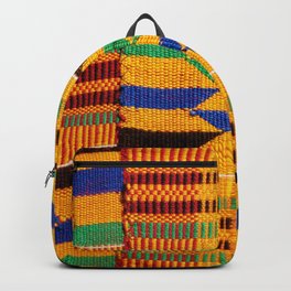 Genuine Ghanaian Kente Backpack