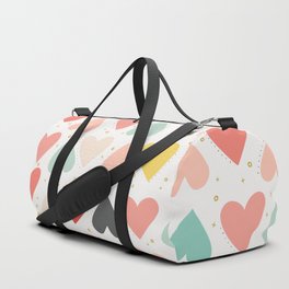 Be My Valentine - Heart Pattern  Duffle Bag