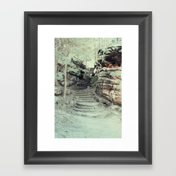 Stairway Framed Art Print