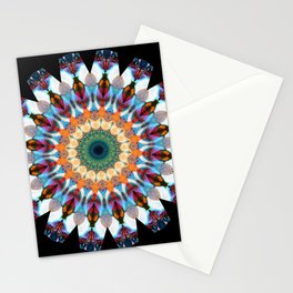 Joy Dance - Bright Colorful Mandala Art Stationery Card
