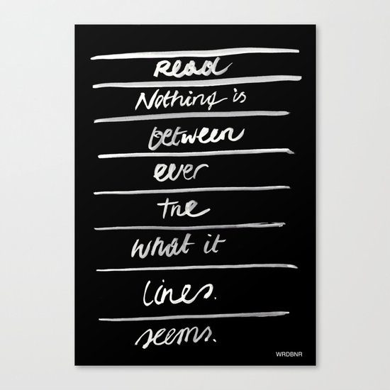LINES /2/ Canvas Print