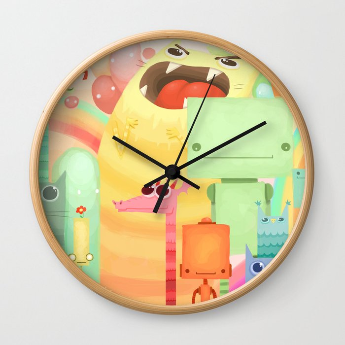 Who the What Wall Clock
