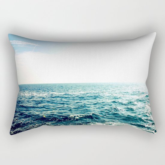 Sea waves I Rectangular Pillow