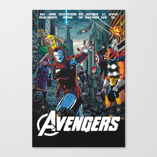 The 80s Canvas Print