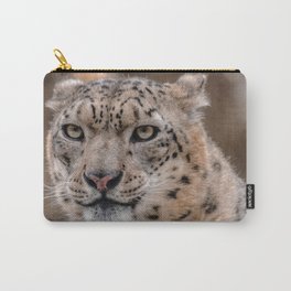 Snow Leopard Carry-All Pouch