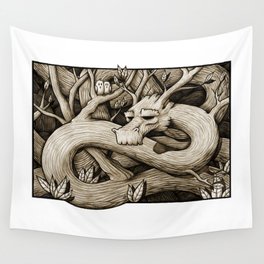 Tree Dragon Wall Tapestry