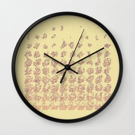 Subtractivity Wall Clock