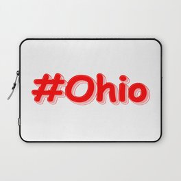 "#Ohio " Cute Design. Buy Now Laptop Sleeve