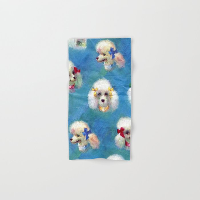 Poodle Mania Hand & Bath Towel