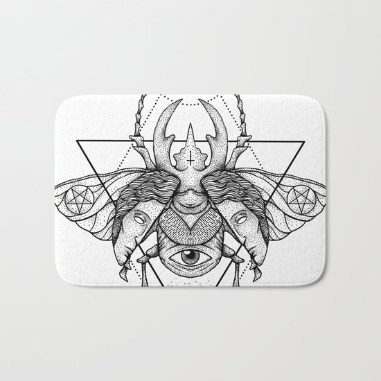 Occult Beetle II Bath Mat