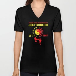 Jeet Kune Do Gift V Neck T Shirt