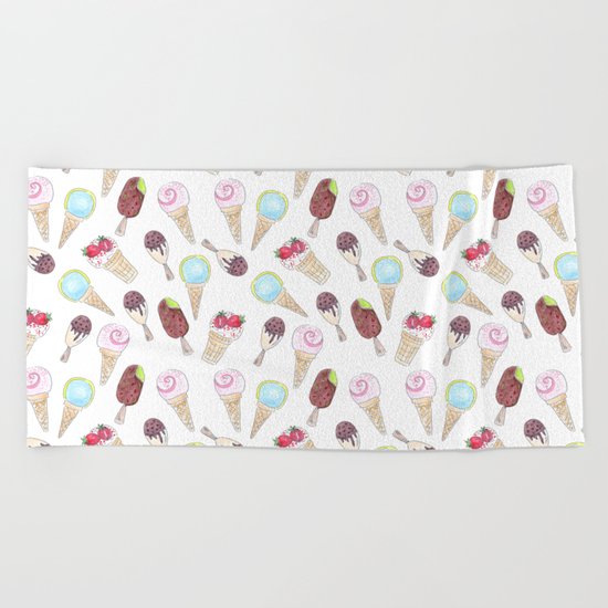 Like ice cream 1. Beach Towel