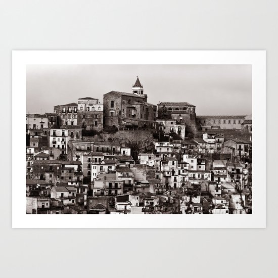 Urban Landscape - Cathedrale - Sicily - Duplex - "VACANCY" zine Art Print