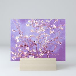 Van Gogh Almond Blossoms Orchid Purple Mini Art Print