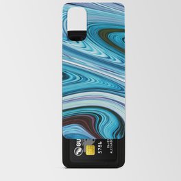 Flowing Blue Layers Android Card Case