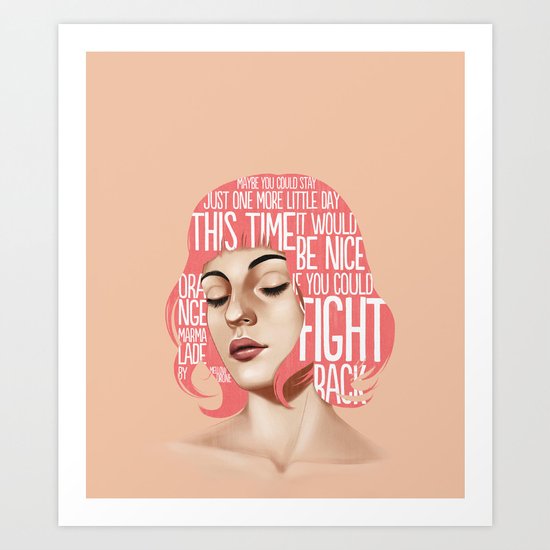 Songs VII. Art Print