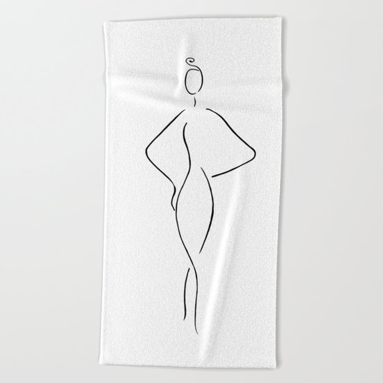 Runway Beach Towel