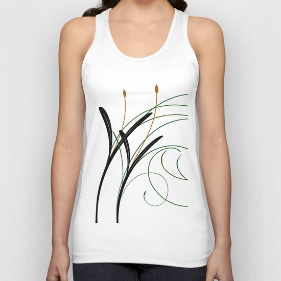 Grass Unisex Tank Top